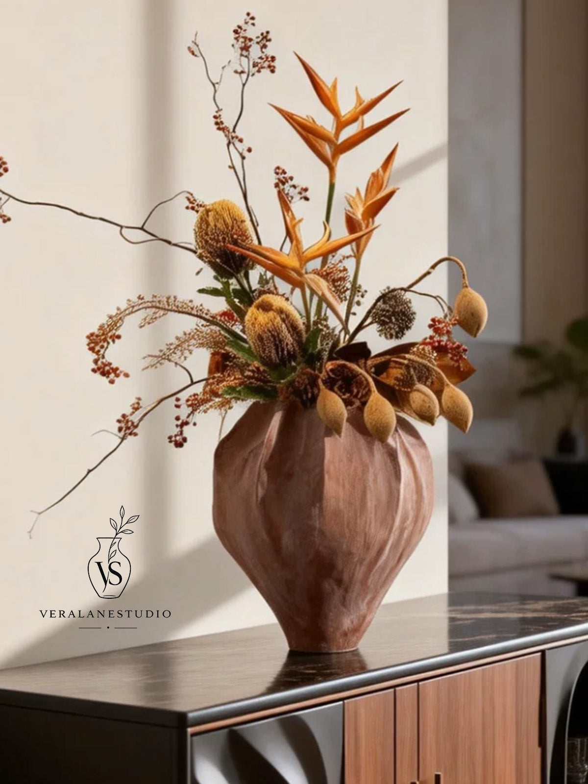 Silent Earth Designer Ceramic Vase