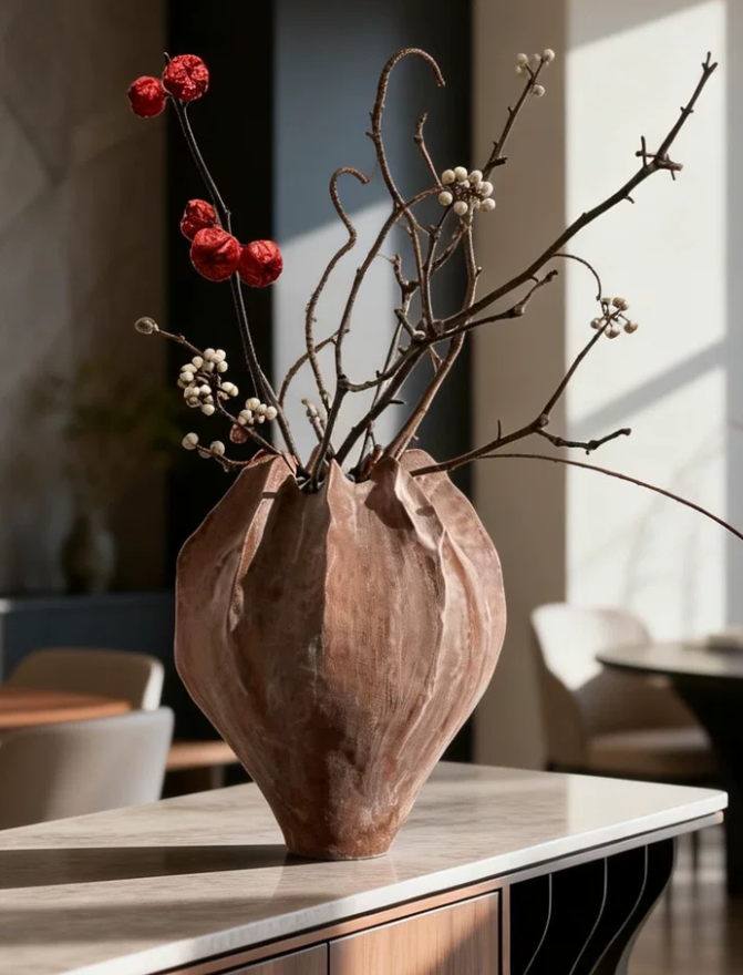 Silent Earth Designer Ceramic Vase